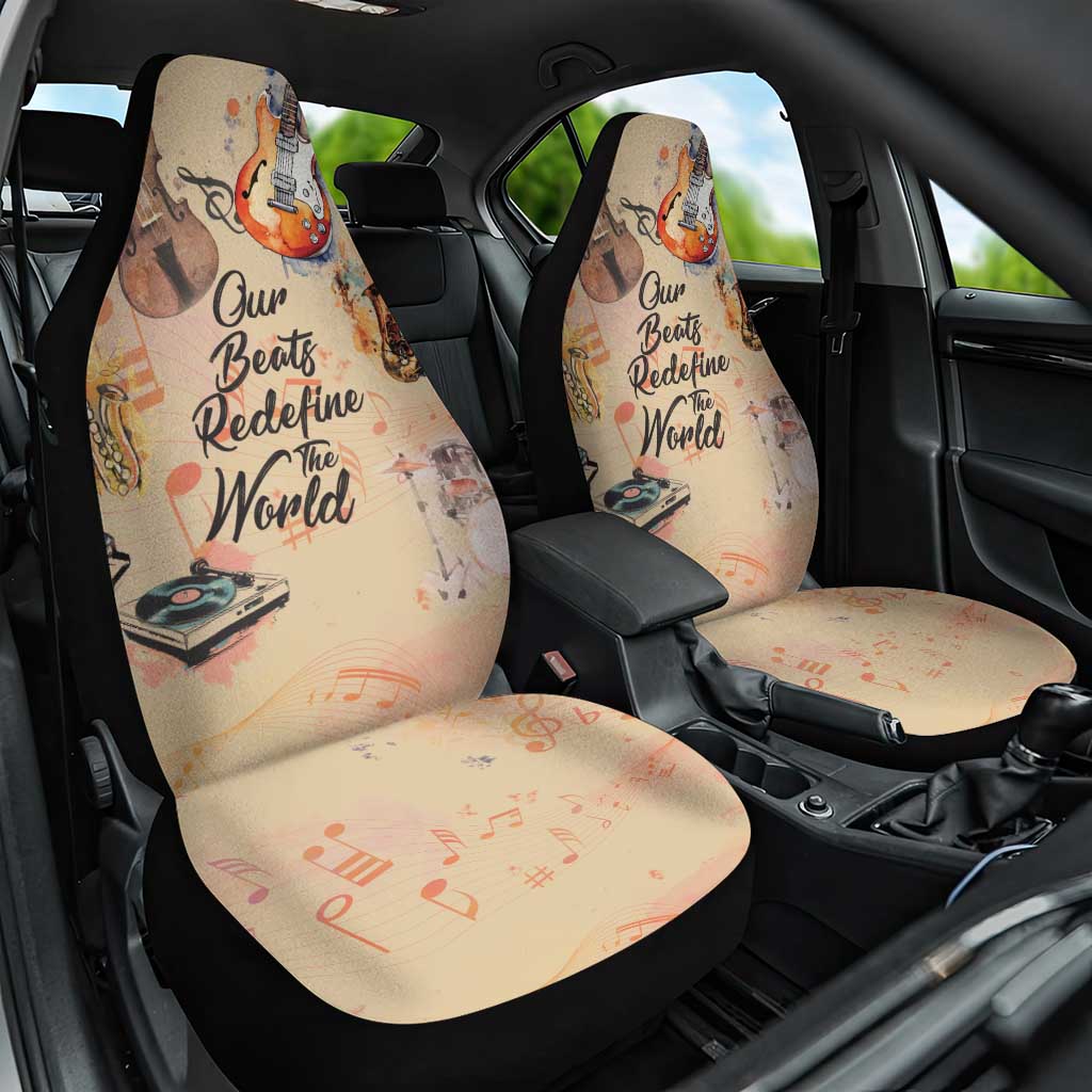 Our Beats Redefine The World African Car Seat Cover
