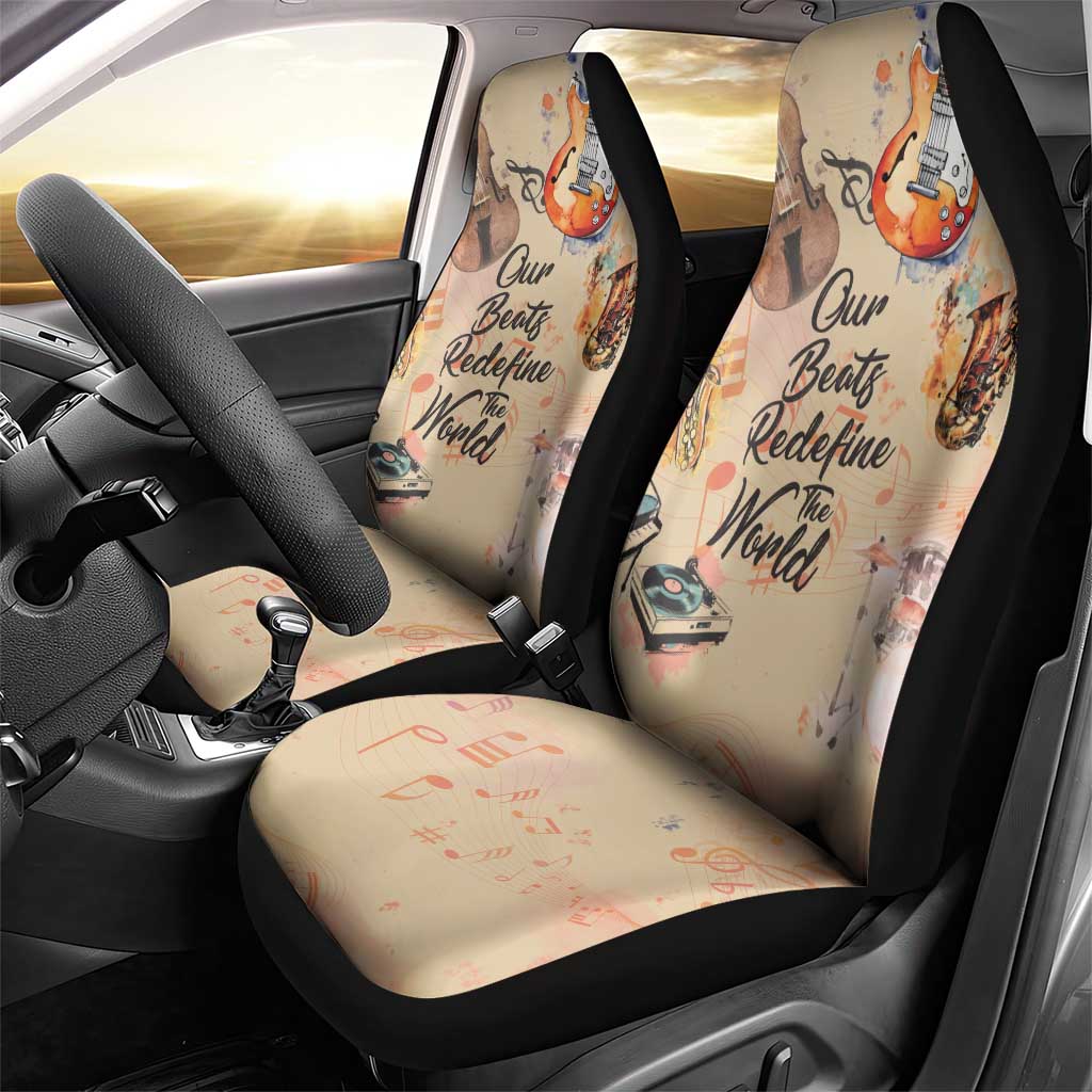 Our Beats Redefine The World African Car Seat Cover