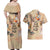Our Beats Redefine The World African Couples Matching Off Shoulder Maxi Dress and Hawaiian Shirt