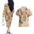 Our Beats Redefine The World African Couples Matching Off The Shoulder Long Sleeve Dress and Hawaiian Shirt