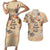 Our Beats Redefine The World African Couples Matching Short Sleeve Bodycon Dress and Hawaiian Shirt