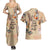Our Beats Redefine The World African Couples Matching Summer Maxi Dress and Hawaiian Shirt