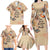 Our Beats Redefine The World African Family Matching Long Sleeve Bodycon Dress and Hawaiian Shirt