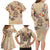 Our Beats Redefine The World African Family Matching Long Sleeve Bodycon Dress and Hawaiian Shirt