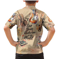 Our Beats Redefine The World African Family Matching Mermaid Dress and Hawaiian Shirt