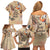 Our Beats Redefine The World African Family Matching Off Shoulder Short Dress and Hawaiian Shirt