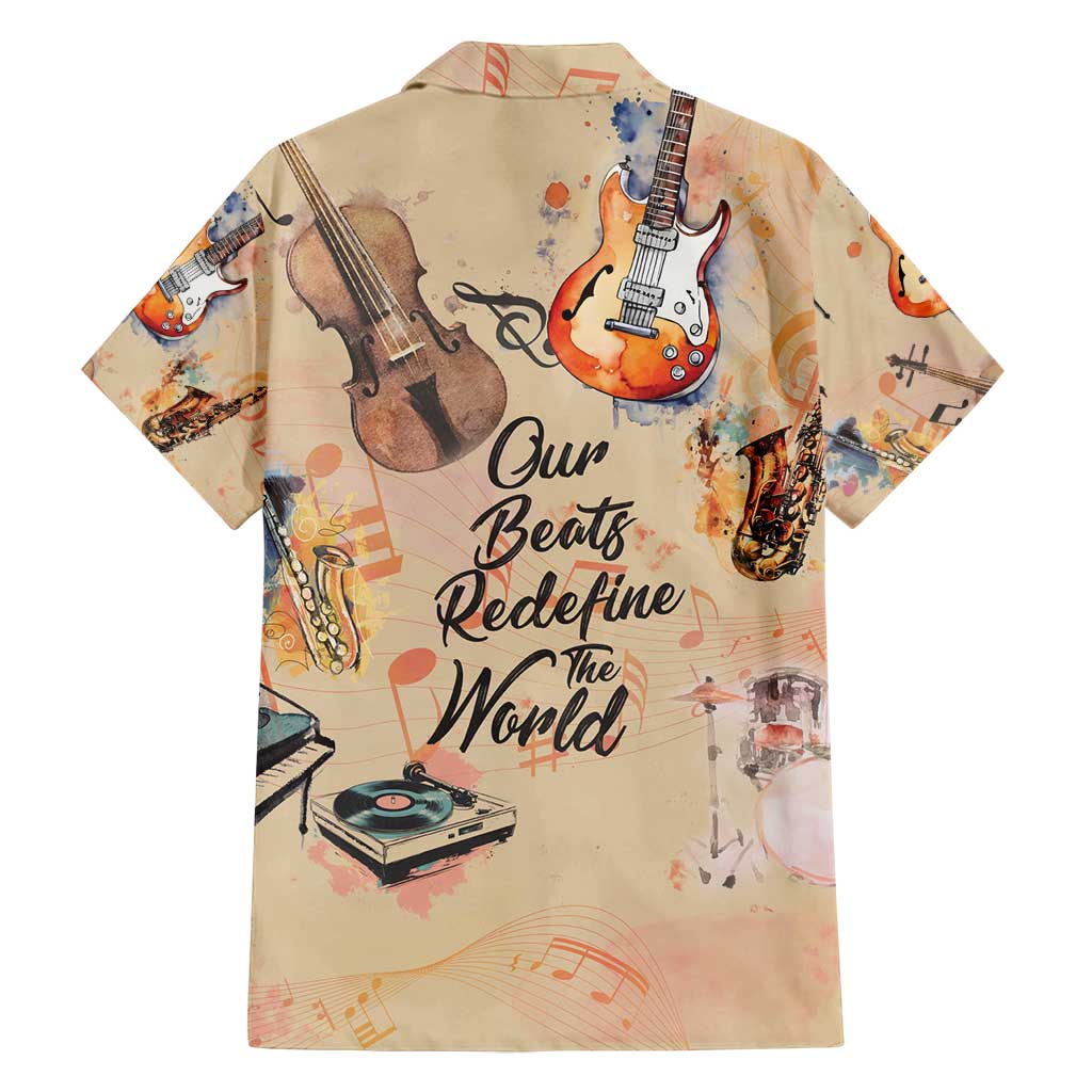 Our Beats Redefine The World African Family Matching Puletasi and Hawaiian Shirt