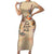 Our Beats Redefine The World African Family Matching Short Sleeve Bodycon Dress and Hawaiian Shirt