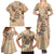 Our Beats Redefine The World African Family Matching Summer Maxi Dress and Hawaiian Shirt