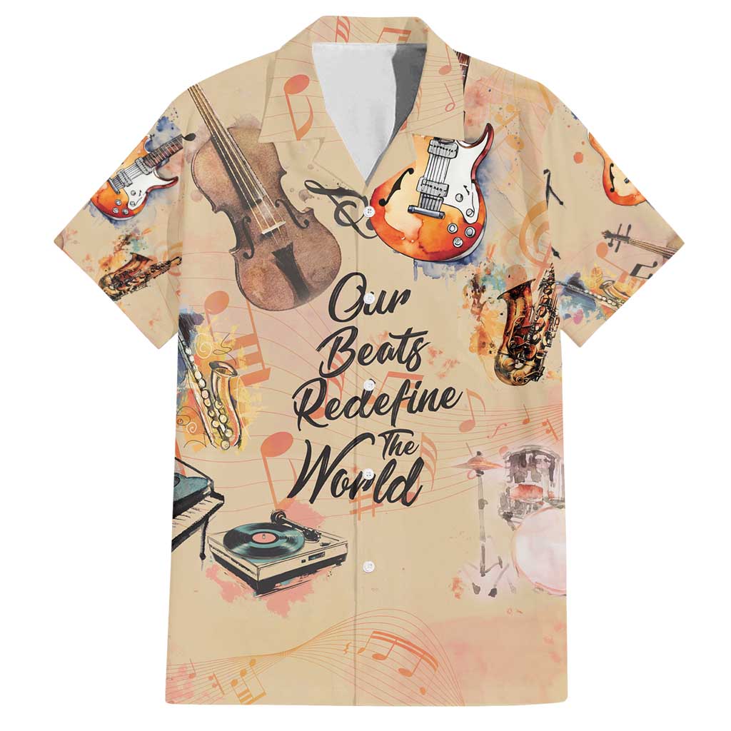 Our Beats Redefine The World African Family Matching Tank Maxi Dress and Hawaiian Shirt