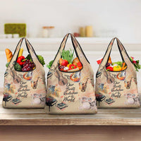 Our Beats Redefine The World African Grocery Bag