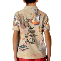 Our Beats Redefine The World African Kid Polo Shirt