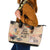 Our Beats Redefine The World African Leather Tote Bag