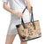 Our Beats Redefine The World African Leather Tote Bag