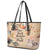 Our Beats Redefine The World African Leather Tote Bag