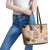 Our Beats Redefine The World African Leather Tote Bag