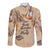 Our Beats Redefine The World African Long Sleeve Button Shirt
