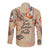Our Beats Redefine The World African Long Sleeve Button Shirt