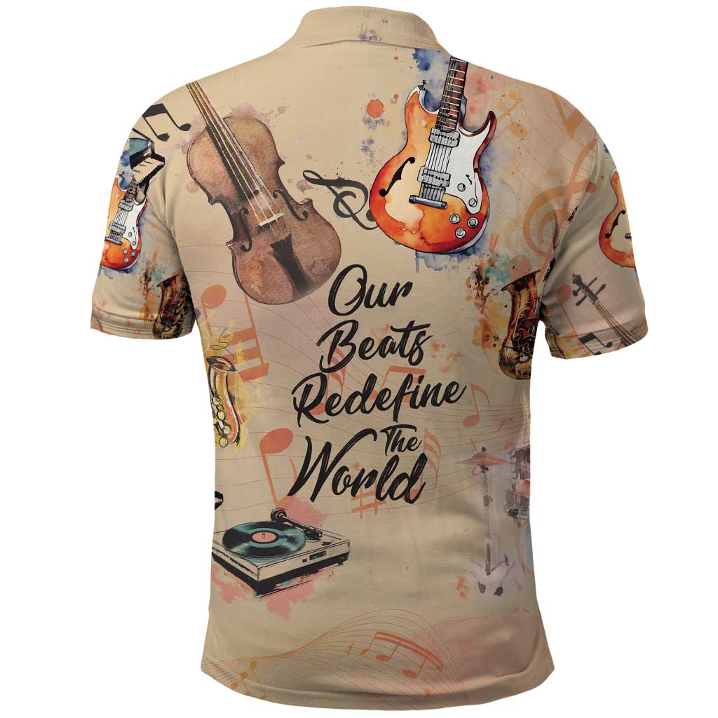Our Beats Redefine The World African Polo Shirt
