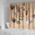 Our Beats Redefine The World African Shower Curtain