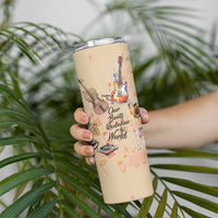 Our Beats Redefine The World African Skinny Tumbler
