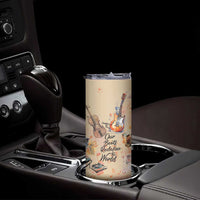 Our Beats Redefine The World African Skinny Tumbler