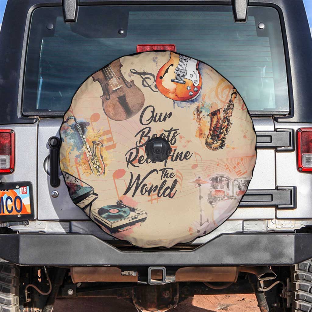 Our Beats Redefine The World African Spare Tire Cover
