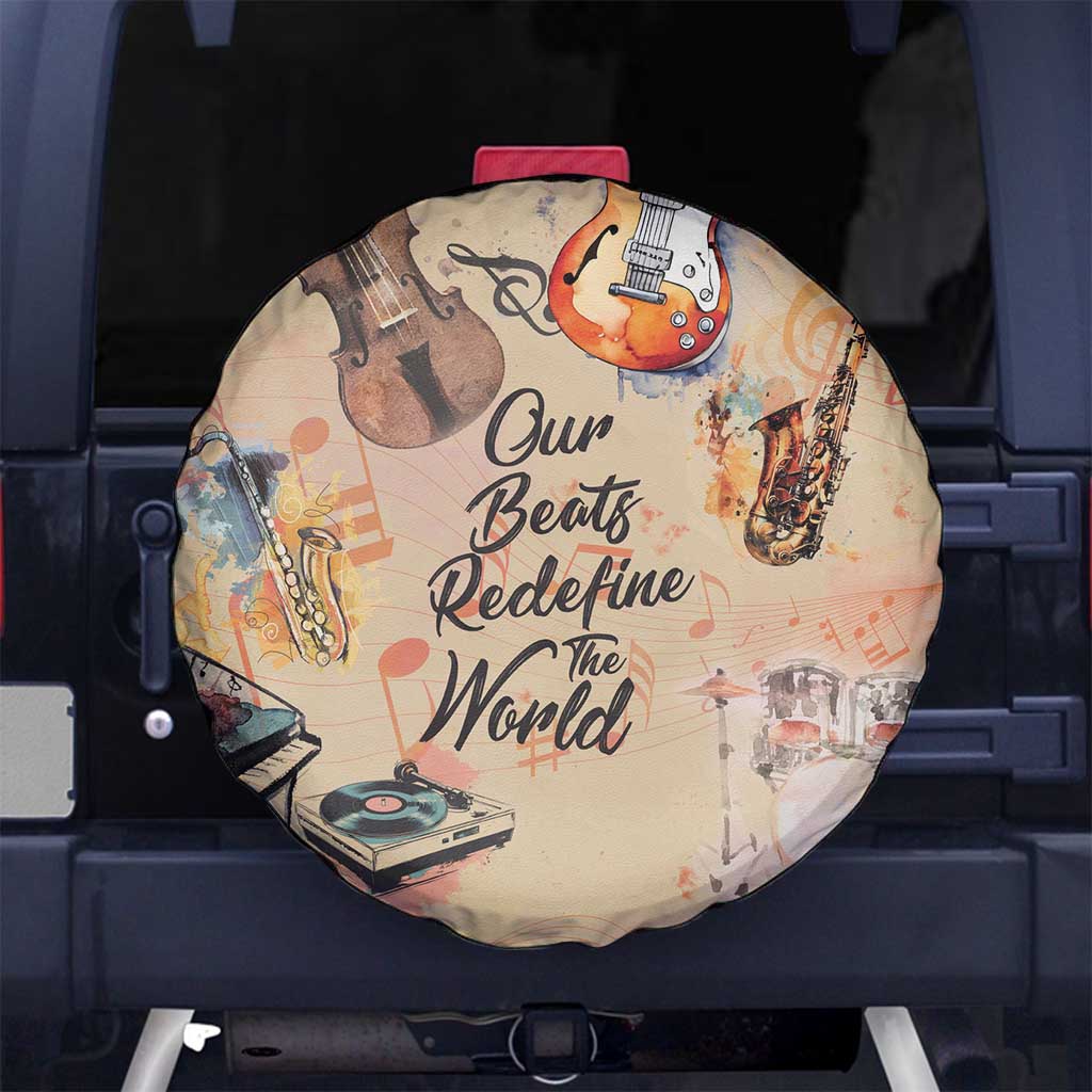 Our Beats Redefine The World African Spare Tire Cover
