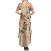 Our Beats Redefine The World African Summer Maxi Dress