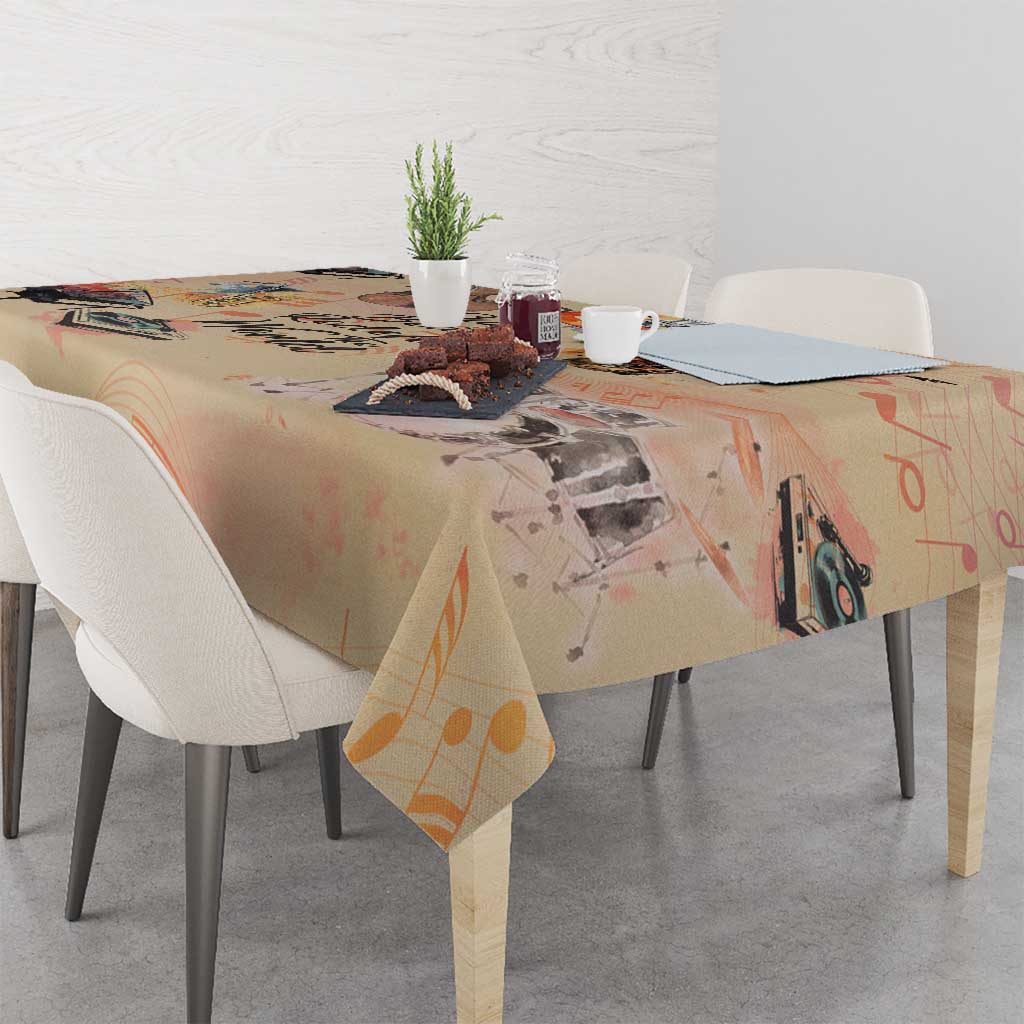Our Beats Redefine The World African Tablecloth
