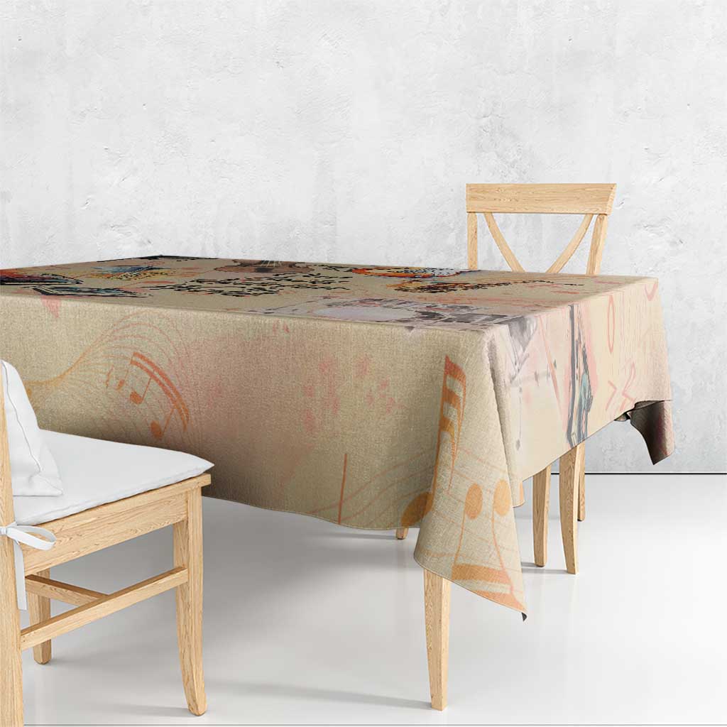 Our Beats Redefine The World African Tablecloth