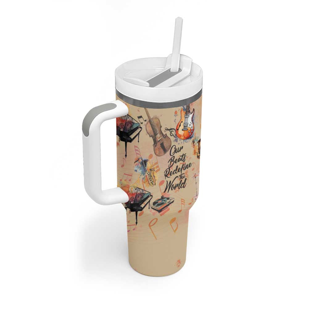 Our Beats Redefine The World African Tumbler With Handle