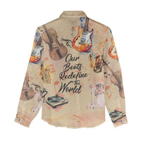 Our Beats Redefine The World African Women Casual Shirt