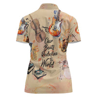 Our Beats Redefine The World African Women Polo Shirt