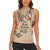 Our Beats Redefine The World African Women Sleeveless Polo Shirt