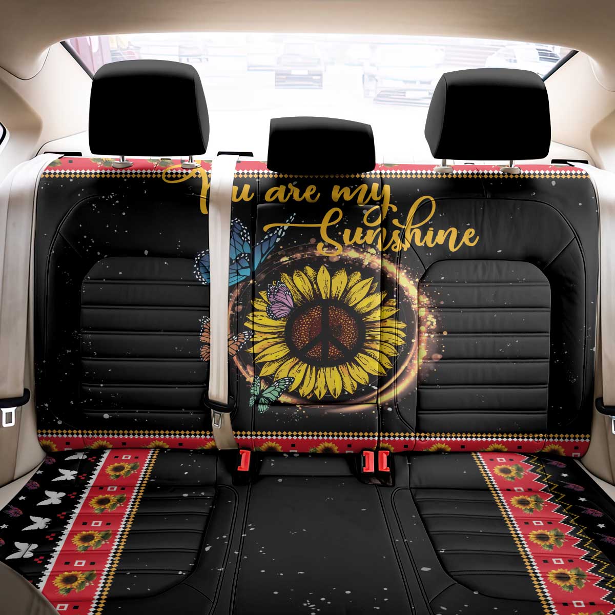 Butterfly Christmas Yall Back Car Seat Cover You Are My Sunshine - Wonder Print Shop
