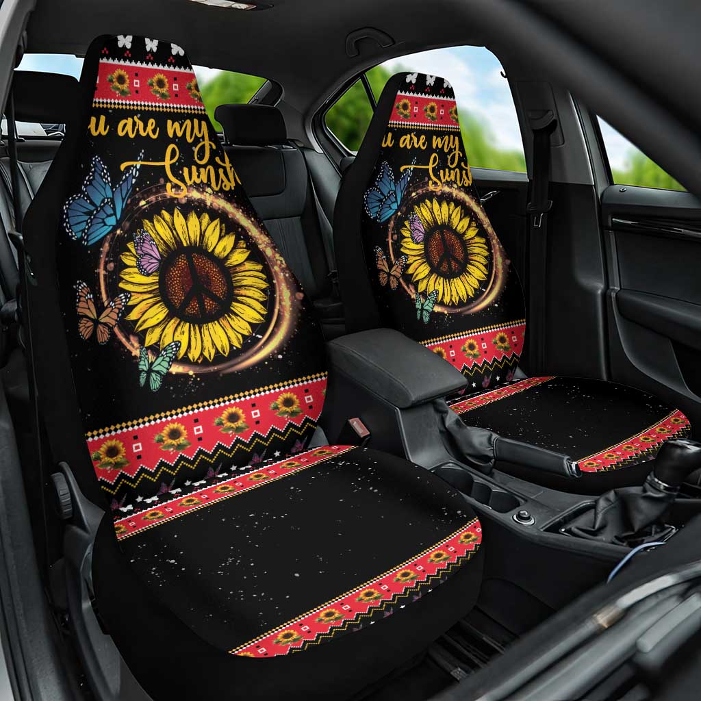 Butterfly Christmas Yall Car Seat Cover You Are My Sunshine - Wonder Print Shop