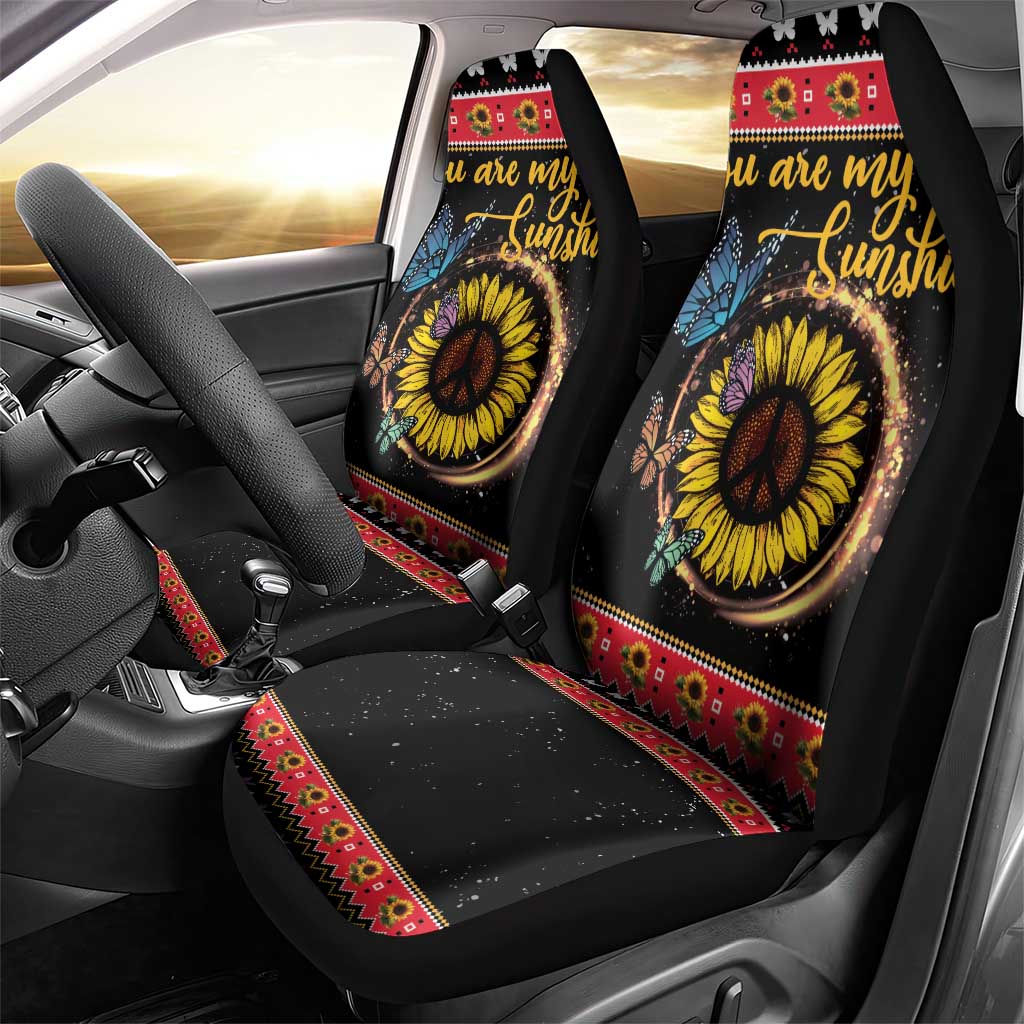 Butterfly Christmas Yall Car Seat Cover You Are My Sunshine - Wonder Print Shop