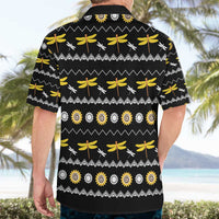 Dragonfly Sunflower Hawaiian Shirt Dragonfly Appear When Angels Are Near - Wonder Print Shop