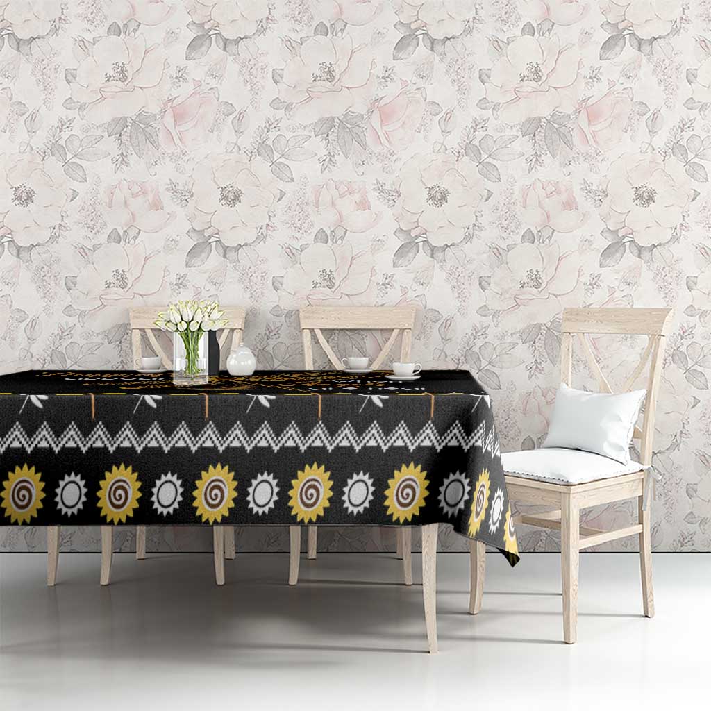 Dragonfly Sunflower Tablecloth Dragonfly Appear When Angels Are Near - Wonder Print Shop