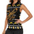 Dragonfly Sunflower Women Sleeveless Polo Shirt Dragonfly Appear When Angels Are Near - Wonder Print Shop