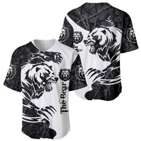 The Bear Tattoo Baseball Jersey Bear In Forest