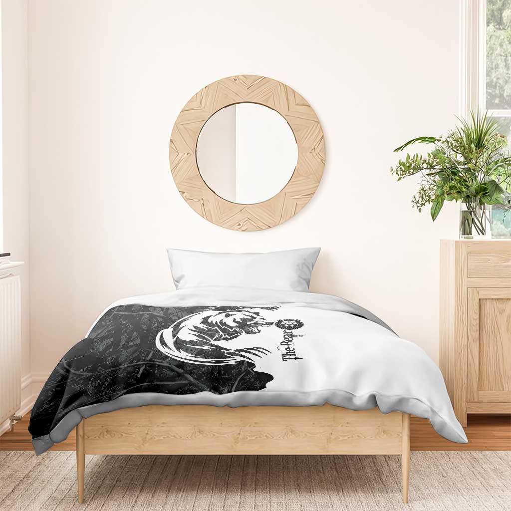 The Bear Tattoo Bedding Set Bear In Forest