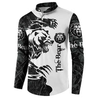 The Bear Tattoo Button Sweatshirt Bear In Forest