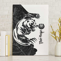 The Bear Tattoo Canvas Wall Art Bear In Forest