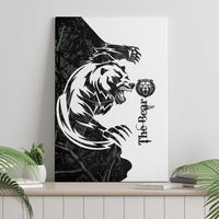The Bear Tattoo Canvas Wall Art Bear In Forest