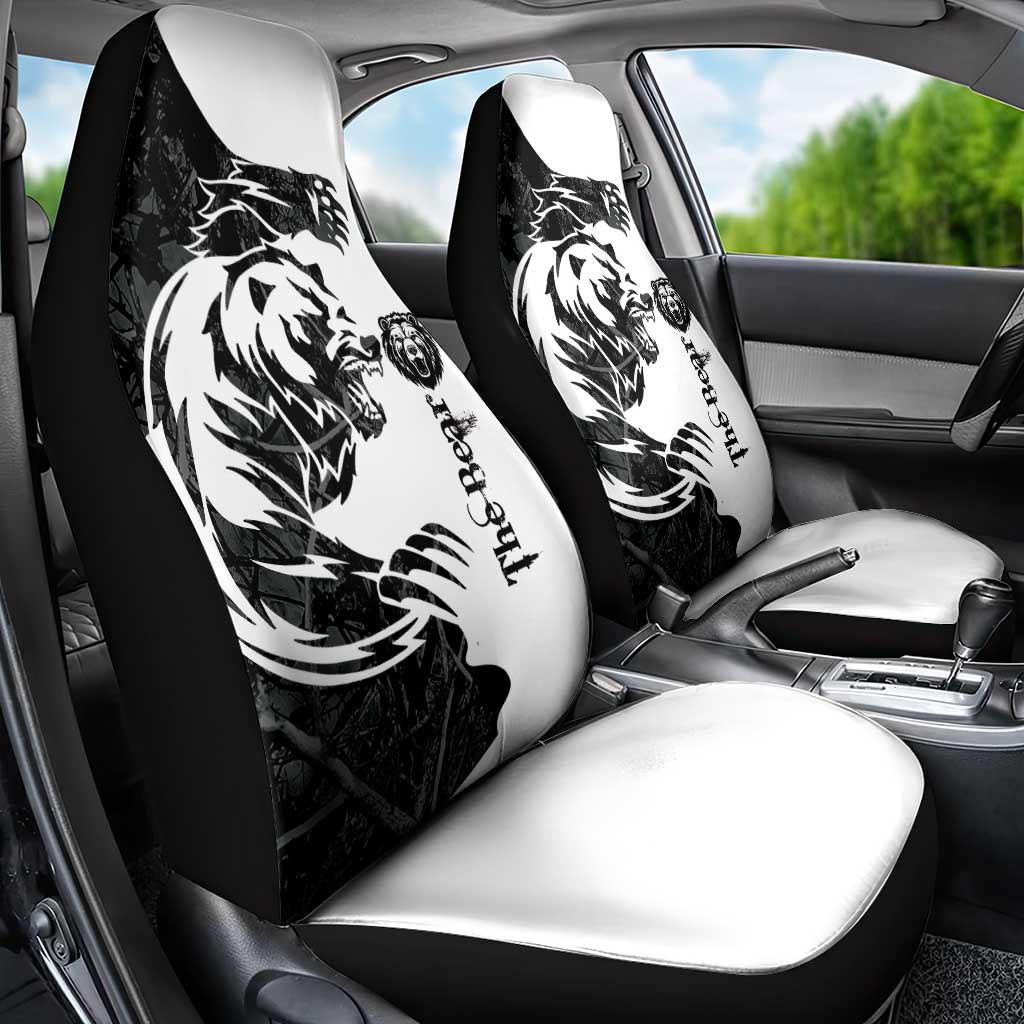 The Bear Tattoo Car Seat Cover Bear In Forest