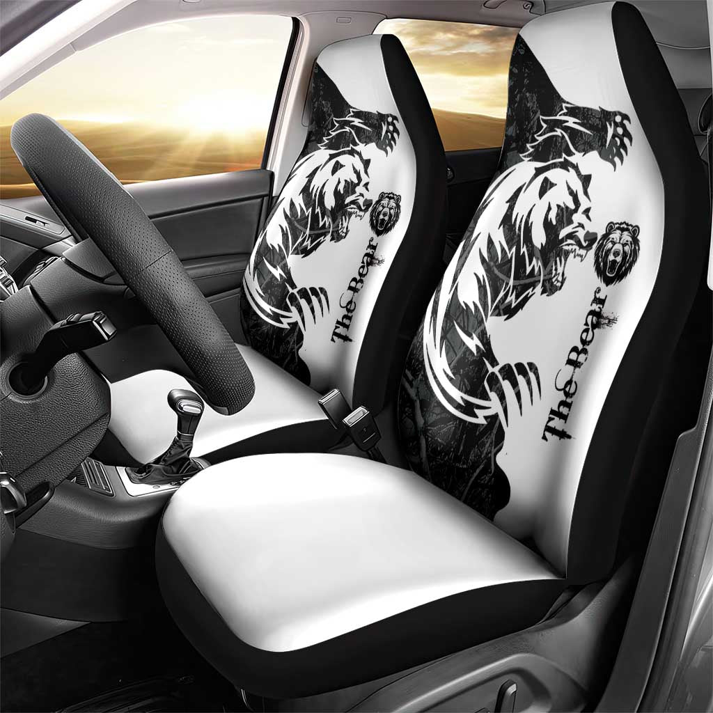 The Bear Tattoo Car Seat Cover Bear In Forest