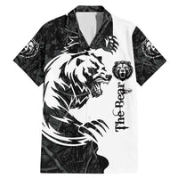 The Bear Tattoo Family Matching Mermaid Dress and Hawaiian Shirt Bear In Forest