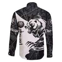 The Bear Tattoo Family Matching Mermaid Dress and Hawaiian Shirt Bear In Forest